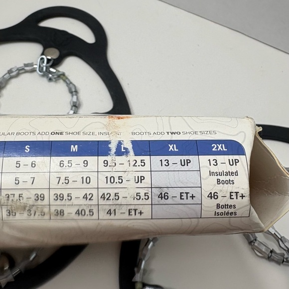 Yaktrax Diamond Grip Ice Traction Cleats - Black Size X-LARGE - Picture 5 of 6